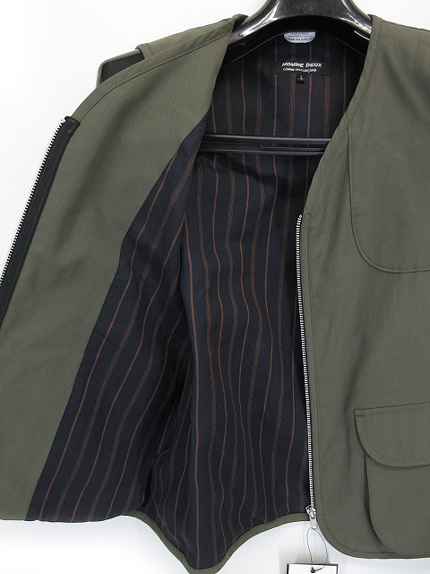 コムデギャルソンオムドゥ　ベスト COMME des GARCONS HOMME DEUX ベスト メンズ コムデギャルソン