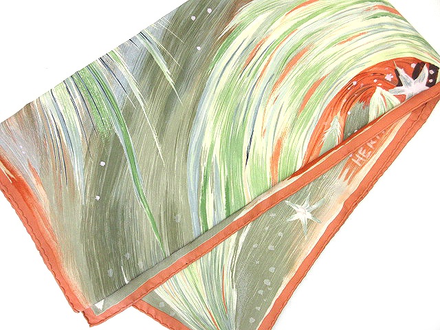 エルメス HERMES スカーフ カレ Carre 90 FEUX DU CIEL 天の火 シルク