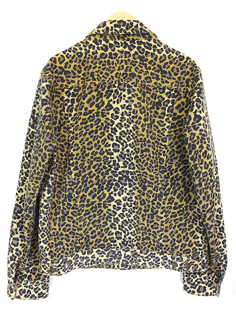 シュプリーム Supreme 15SS ジャケット Gジャン Leopard Denim Trucker 
