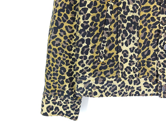 シュプリーム Supreme 15SS ジャケット Gジャン Leopard Denim Trucker 