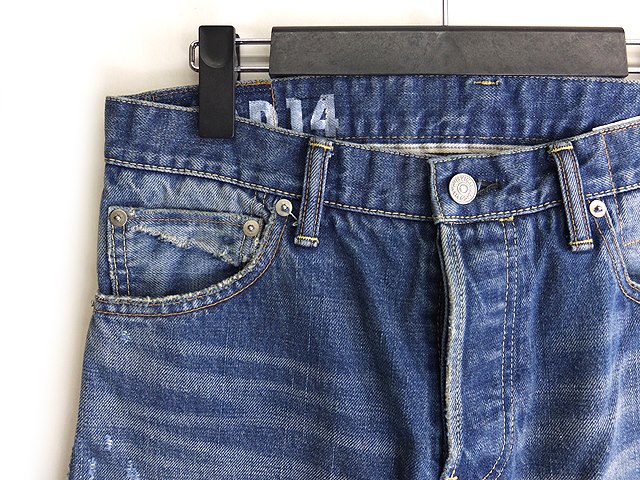 ビズビム VISVIM 18SS SOCIAL SCULPTURE 10 DAMAGED-14 デニムパンツ 