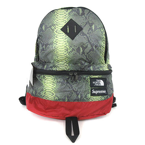 未使用品 シュプリーム SUPREME ×The North Face Snakeskin 