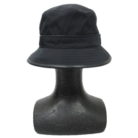 コーチ Coach バケット ハット 帽子 ポリ レザー パイピング F ネイビー 紺 Ibs29 メンズ 001 ベクトルパーク