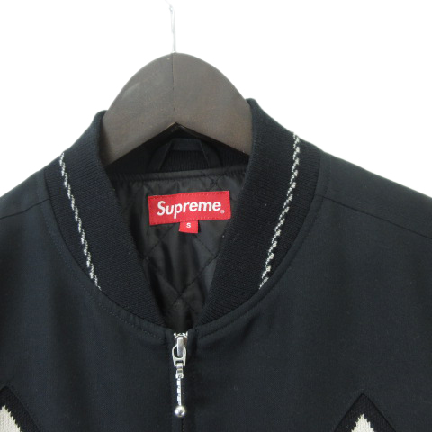 supreme diamond rayon bomber jacket