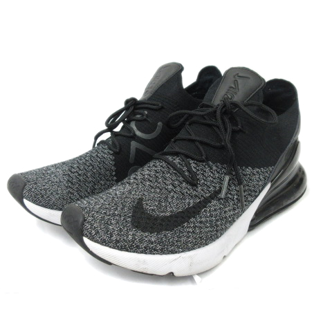 ナイキ Nike Air Max 270 Flyknit エアマックス 270 フライニット スニーカー 黒系 ブラック系 8 5 26 5 メンズ 001 ベクトルパーク