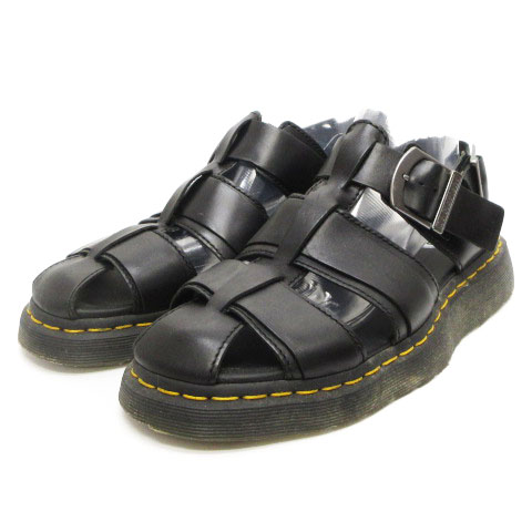 ドクターマーチン Dr Martens グルカ サンダル レザー 黒 ブラック 靴 Vgp メンズ レディース 001 ベクトルパーク