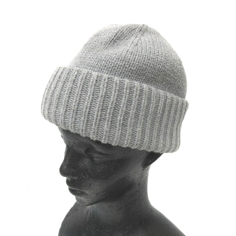 クレプスキュール Crepuscule ニットキャップ ワッチキャップ 帽子 グレー メンズ 001 ベクトルパーク