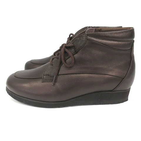 アシックス Asics ペダラ Pedala コンフォートシューズ ハイカット レザー ブラウン 22eeee 靴 レディース 001 ベクトルパーク