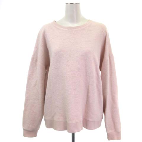 エムエスジーエム Msgm トレーナースウェット 長袖 プルオーバー コットン ピンク S トップス Ecr4 レディース 001 ベクトルパーク