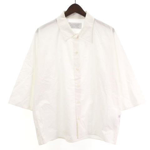 クロ Kuro Dolman Sleeve S S Shirt シャツ 七分袖 ドルマンスリーブ 無地 コットン 白 ホワイト 0 Sm メンズ 001 ベクトルパーク