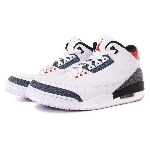 ナイキ NIKE 20年 日本限定 AIR JORDAN 3 RETRO DENIM SE-T \