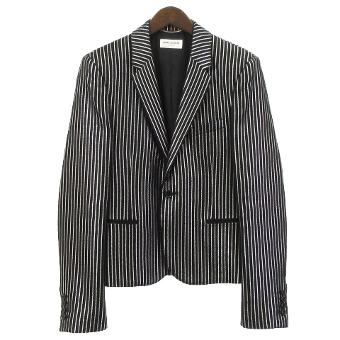 サンローラン パリ SAINT LAURENT PARIS 美品 17AW テーラード 