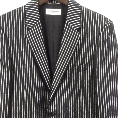 SAINT LAURENT PARIS ストライプ ウールスラックス 48 楽天市場】SAINT LAURENT PARIS(サンローランパリ) サイズ:44