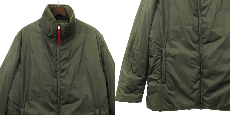 プラダスポーツ PRADA SPORT 中綿 ナイロン ジャケット ジップアップ  