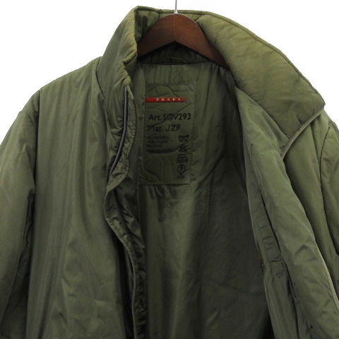 プラダスポーツ PRADA SPORT 中綿 ナイロン ジャケット ジップアップ  