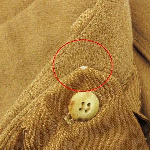 エルメス HERMES 良品 マルジェラ期 パンツ スラックス キャメルヘア  