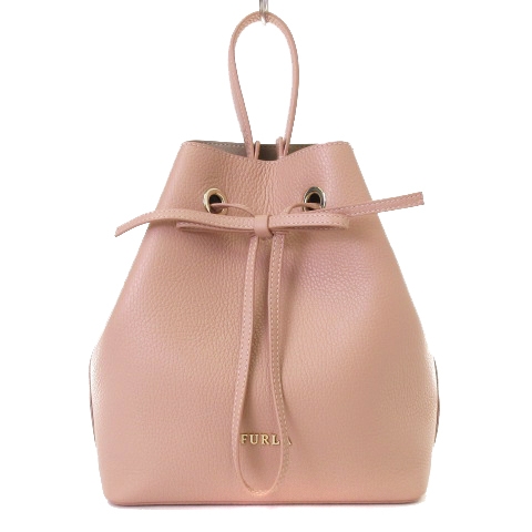 フルラ FURLA 美品 コスタンザ ショルダーバッグ ハンド 2way 巾着  
