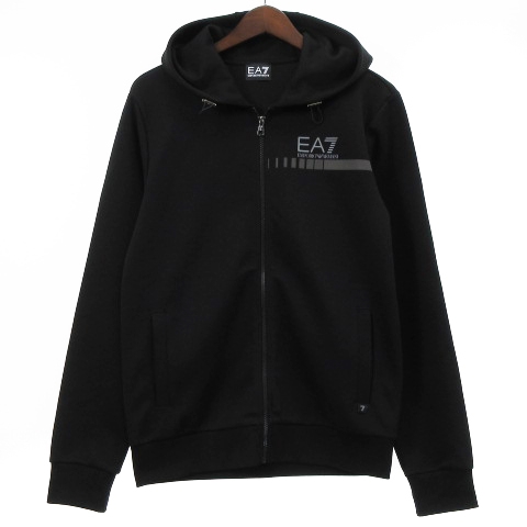 エンポリオアルマーニ EMPORIO ARMANI 良品 EA7 logo print hoodie 