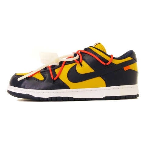 未使用品 ナイキ NIKE オフホワイト OFF-WHITE コラボ 19年 DUNK LOW 