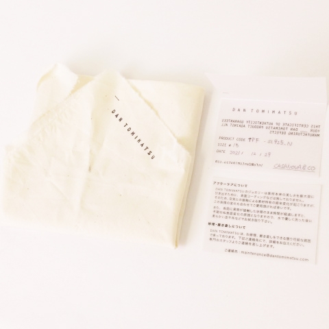 ダントミマツ DAN TOMIMATSU Tape Fold Ring テープフォールド