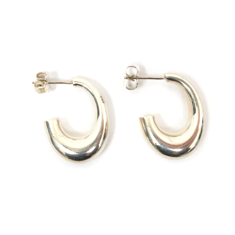 ティファニー TIFFANY & CO. ハーフ フープ ピアス シルバー 925 
