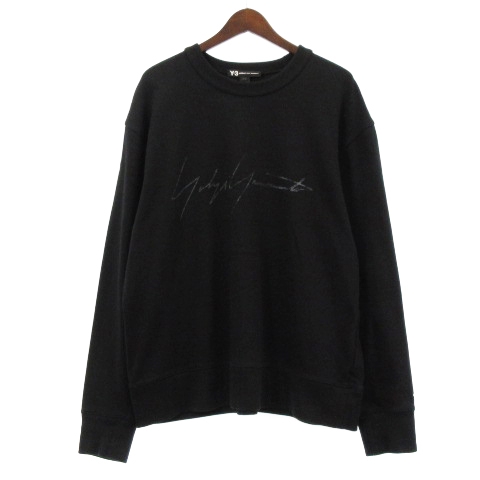ワイスリー Y-3 ヨウジヤマモト 美品 20SS DISTRESSED SIGNATURE CREW 