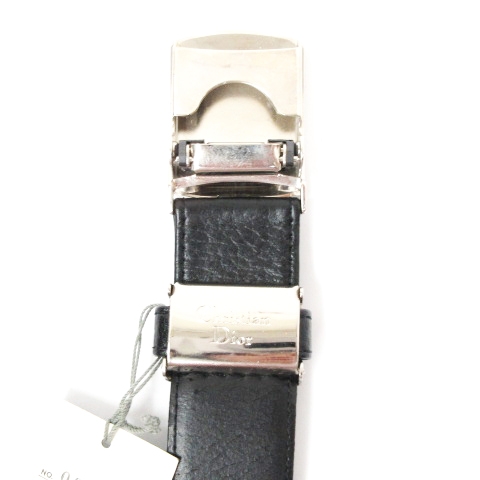 クリスチャンディオール Christian Dior ベルト レザー ロゴ バックル