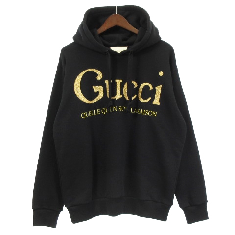 グッチ GUCCI 良品 パーカー プルオーバー スウェット 長袖 オーバー 