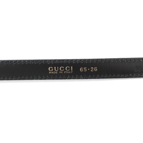 グッチ GUCCI Gバックル ベルト 037 194 0969 エナメル レザー