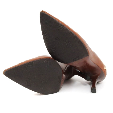 セリーヌ CELINE パンプス ヒール ポインテッドトゥ レザー イタリア製