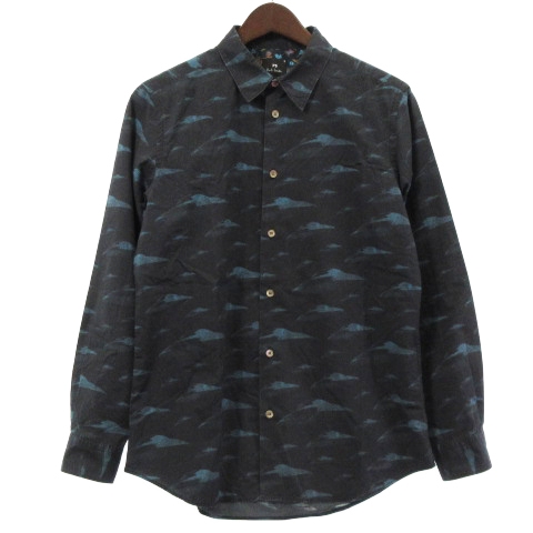ポールスミス PAUL SMITH 20SS FLYING SAUCER プリント シャツ 長袖 総 