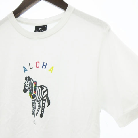 ポールスミス PAUL SMITH PS 19AW ALOHA ZEBRA Tシャツ ポールスミス PAUL SMITH PS 19AW ALOHA ZEBRA Tシャツ