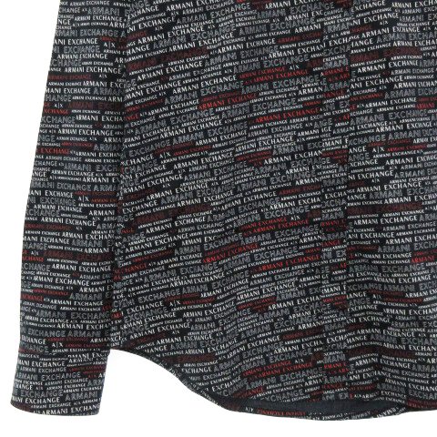 アルマーニエクスチェンジ A/X ARMANI EXCHANGE 19年 シャツ 長袖 ロゴ 