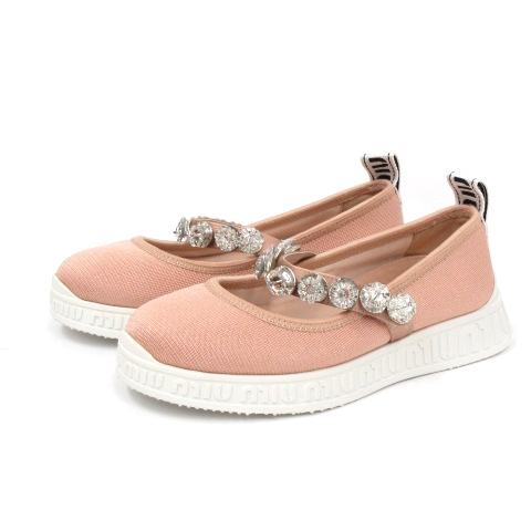 ミュウミュウ miumiu 美品 18年 MIU RUN ミュウラン スニーカー 