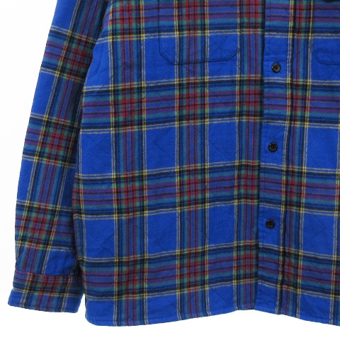 シュプリーム SUPREME 21AW Quilted Plaid Flannel Shirt キルテッド