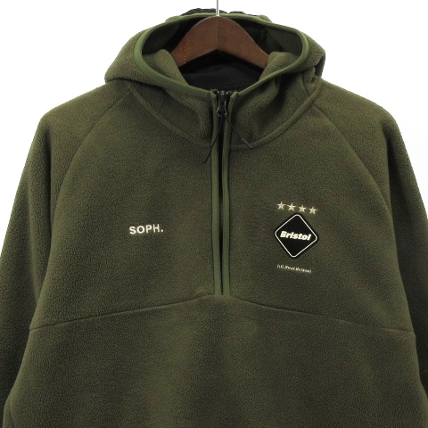 FCRB FLEECE HOODED JACKET M ブリストル フリース