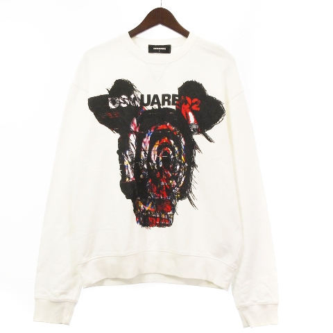 Dsquared2 ディースクエアード スウェット ホワイト