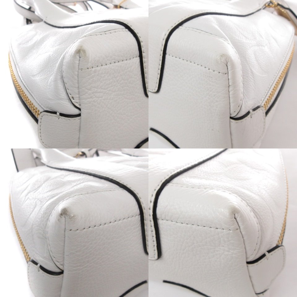 コーチ COACH ショルダー バッグ ハンド 2WAY レザー 30152 白
