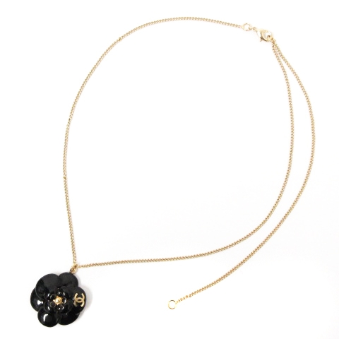 良品✨ シャネル 10P ココマーク カメリア ネックレス シャネル CHANEL 良品 カメリア ネックレス ペンダント ココマーク 10P