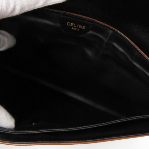 セリーヌ CELINE 馬車金具 クラッチバッグ セカンドバッグ