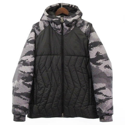 アディダス adidas TANGO CAGE パデット ジャケット 中綿 フード 迷彩