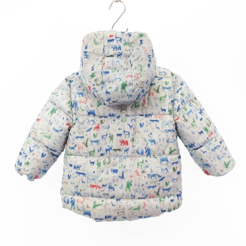 ポールスミス PAUL SMITH BABY リバーシブル ジャケット 中綿 フード 
