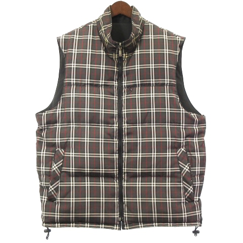 バーバリーゴルフ BURBERRY GOLF リバーシブル ダウン ベスト ゴルフ 