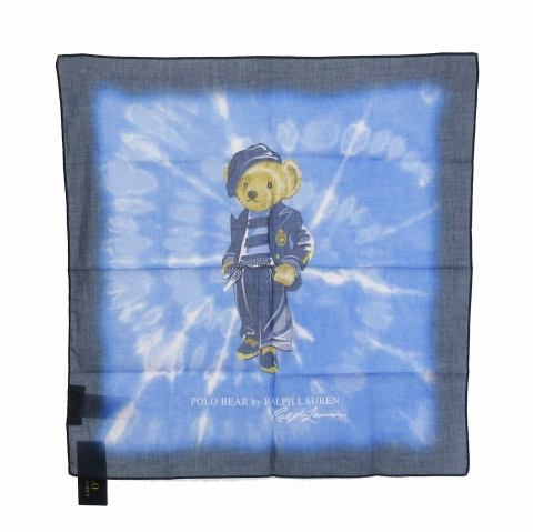 新品 POLO Ralph Lauren ポロベア スカーフ コットン POLO BEAR by RALPH LAUREN ポロベア コットン スカーフ