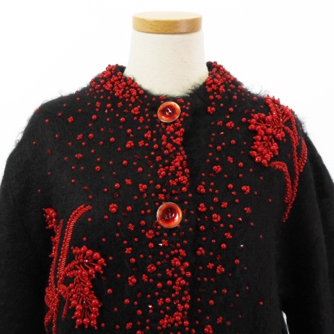 プラダ PRADA 良品 ニット セットアップ ジャケット カーディガン  