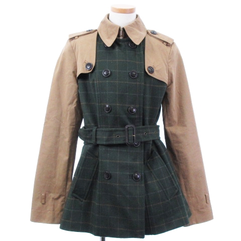 トミーヒルフィガー TOMMY HILFIGER ドッキング トレンチ コート 異 