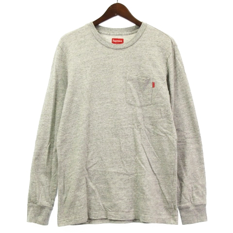 シュプリーム SUPREME Tシャツ カットソー 長袖 クルーネック プル 