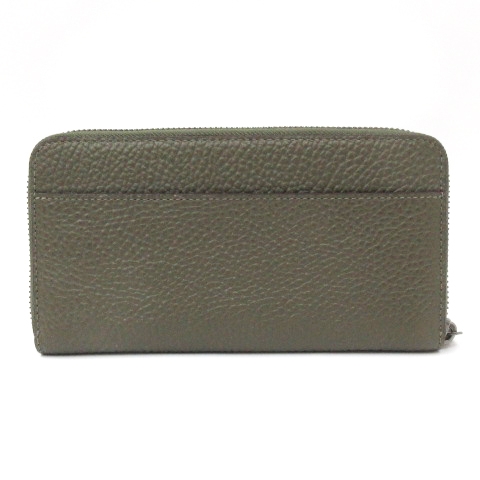 コーチ COACH 美品 ホース＆キャリッジ 長財布 ラウンドファスナー 