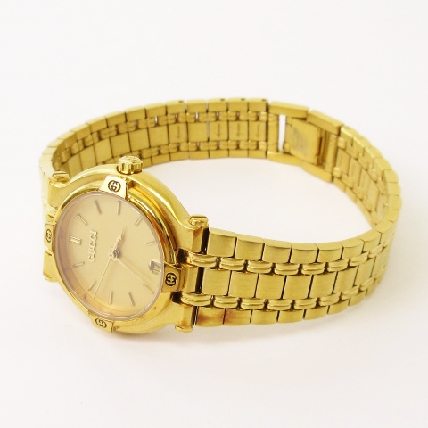 グッチ レディース 腕時計 9200L ゴールド △GUCCI グッチ 腕時計