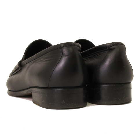 グッチ GUCCI ローファー ホースビット レザー 015938 黒 ブラック 43E 